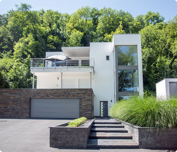 construction d une maison contemporaine dans la province de liege