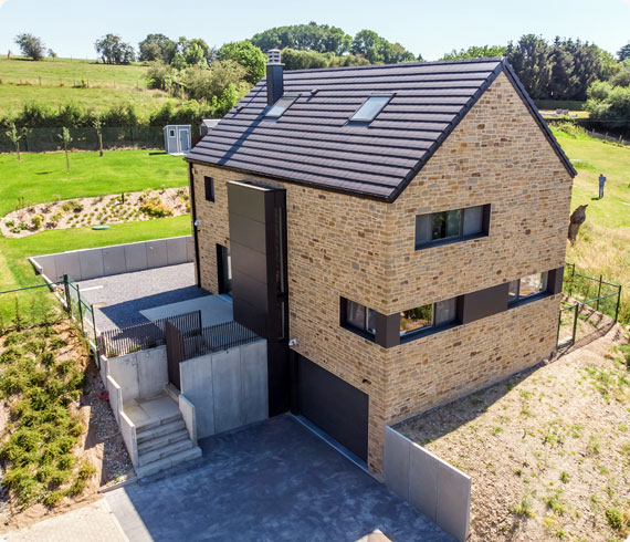 construction d une maison neuve a sprimont dans la region de liege