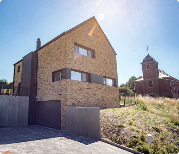 construction d une maison neuve a sprimont dans la region de liege